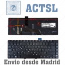 Teclado con retroiluminación Backlit para Acer Aspire Ultrabook M5-481 Series M5-481TG