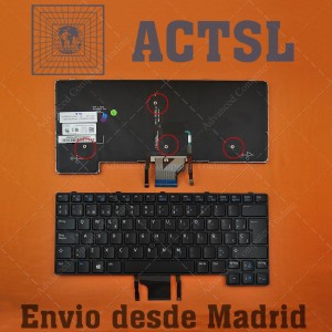 Teclado para portátil DELL Latitude E6430u Ultrabook