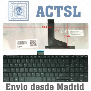 Teclado para portátil Toshiba Satellite C850 C855 C870 C850D C855C 855D  SERIES