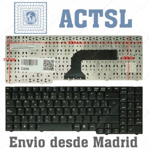 Teclado para portátil ASUS F7 G50G M50 G71 X70 Series   