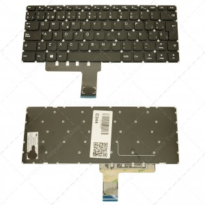 Teclado para portátil Lenovo Ideapad 310-14 Black (Without Frame)