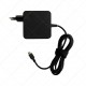 Cargador Universal USB Tipo C 65W para Portátil, Smartphone, Tablet, Ultrabook... Color Negro 