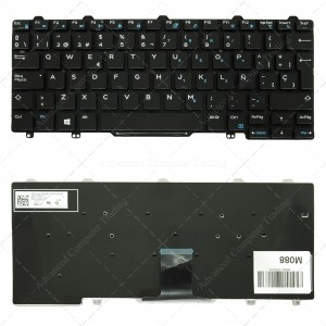 Teclado Español para Dell Latitude 12 E5270 E7270 Negro Sin Marco