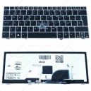 Teclado para portátil HP EliteBook 2170p 693363-071 705614-071 Retroiluminado Plata