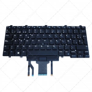 Teclado Español para portátil DELL E7450 E7470 D/PN KFHY6 Backlit, Dual Point