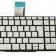 Teclado para portátil HP Envy 15-U V140646dk1 776254-001 Silver Backlit (Without Frame)