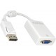 Nuevo DeLOCK 61766 Adaptador DisplayPort 1.2 macho  a VGA hembra pasivo blanco 