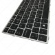 Teclado Español para HP Elitebook 840 G5 G6 P/N L14377-071 Retroiluminado Plata