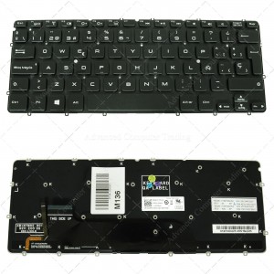 Teclado para portátil DELL XPS 12-L221X 13-L321X 13-L322X  Retroiluminado