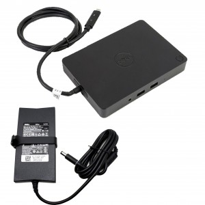 Dell K17A WD15 estación de acoplamiento USB-C INCL.FUENTE DE ALIMENTACION 130W