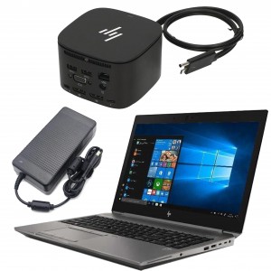 Portátil HP ZBook 15 G5 15.6" FHD i7 8ªGen. + Thunderbolt de 230W  