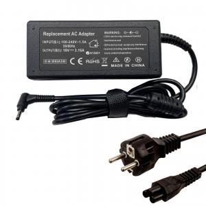 Cargador Adaptador corriente para Samsung Series 3 NP300 NP305 3.0*1.1 mm 60W