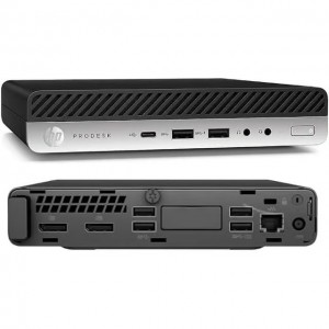 HP PRODESK 600 G5 DESKTOP MINI i5-8500T 2.10GHz Graphics 630 1GB