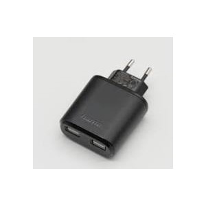 LOTE 10 UNIDADES Hama 1736080001 Cargador 2 x USB 5v  2,4A 5V 12W