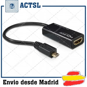 Adapter MHL male a High Speed HDMI female