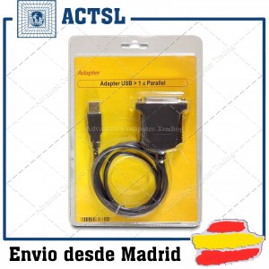 USB 1.1 to Parallel Adapter Cable 0.8 m