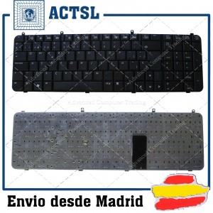 TECLADO ESPAÑOL HP PAVILION DV9000 DV9100 DV9200 DV9300 DV9400 DV9500 DV9600