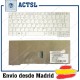 Teclado Español ACER Aspire One Blanco 8.9" A110 AOA150 A150 ZG5 9J.N9482.30S