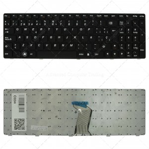 Teclado Español para portátil Lenovo Ideapad B570 / B580 / B590 / V570 / Z570 MP-10A36E0-6861 | NSK-B5RSW  Negro  